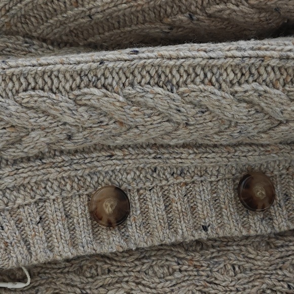 Sezane Andina Cardigan In Oatmeal Beige, Medium - Picture 6 of 13